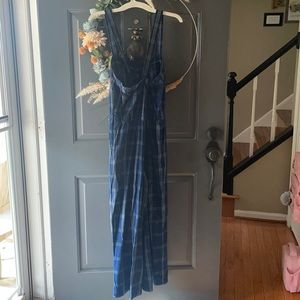J.Crew plaid jumpsuit